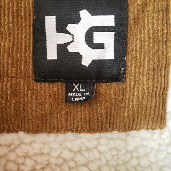 Men's Harvest Gear Fleeced Lined Corduroy Jacket - Picture 5 of 5